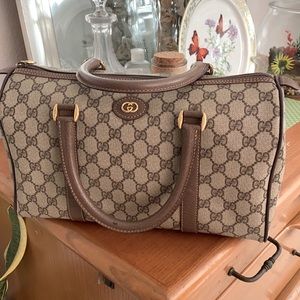 Gucci Boston’s  Vintage Authentic PREOWNED